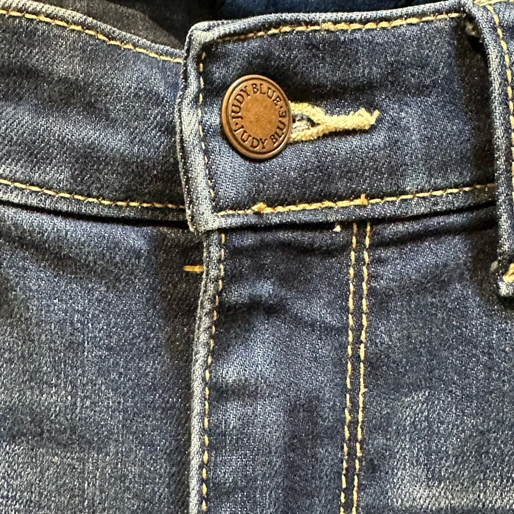 Judy Blue Flare Jeans Blue Size 7/28 - Picture 4 of 13